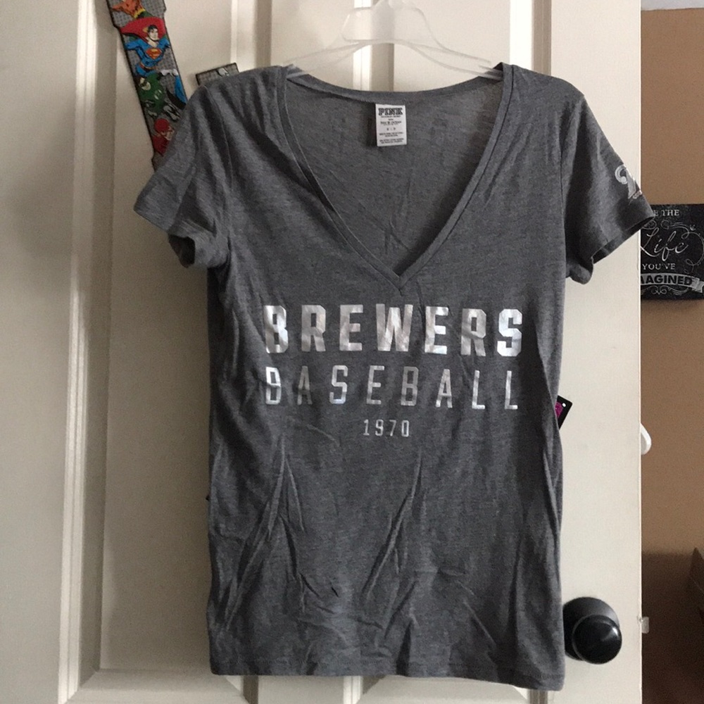 PINK Brewers T-shirt